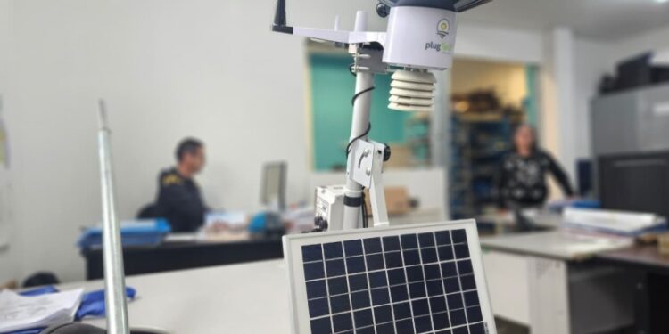 Primeira estação meteorológica de RP reforça prevenção e planejamento climático na Estância