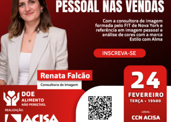 O poder da imagem pessoal nas vendas é tema de palestra na ACISA