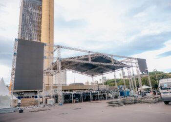 Organização prepara detalhes finais da montagem da estrutura para 2º Aviva SBC neste sábado