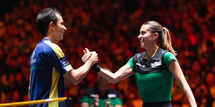 Mesatenistas Hugo Calderano e Bruna Takahashi são campeões do Singapura Smash