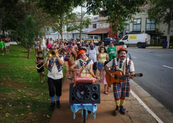 Programa CultSanca na Rua, de São Caetano, anima Carnaval na Praça dos Imigrantes