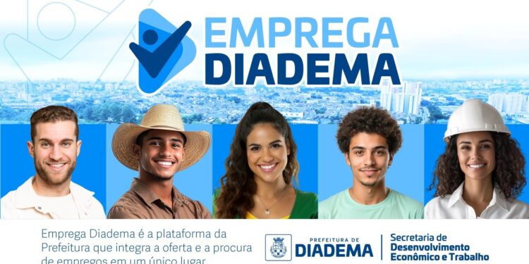 Diadema oferece 256 vagas de emprego