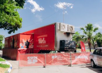 Carreta do Ateliê Criativo já esta em Mauá para curso de corte e costura gratuito