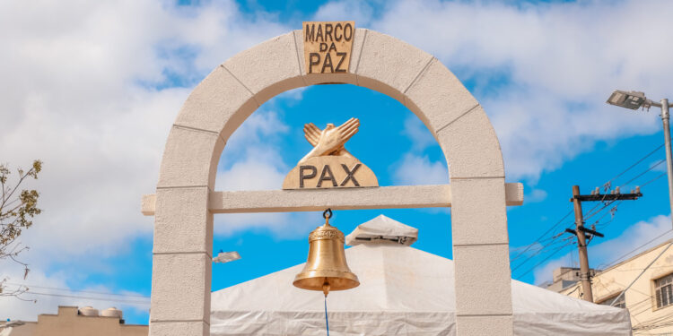 Novo Monumento Marco da Paz de SBC simboliza mensagem por igualdade e respeito ao próximo
