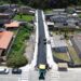 Rua Solimões recebe asfalto novo e amplia frente de pavimentação na Vila Luzitânia