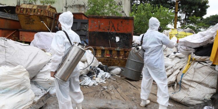 Diadema realiza 2º mutirão contra a dengue e intensifica ações em pontos estratégicos