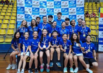 São Caetano brilha na 1ª Etapa Estadual de Badminton, realizada em SBC, e conquista 26 medalhas