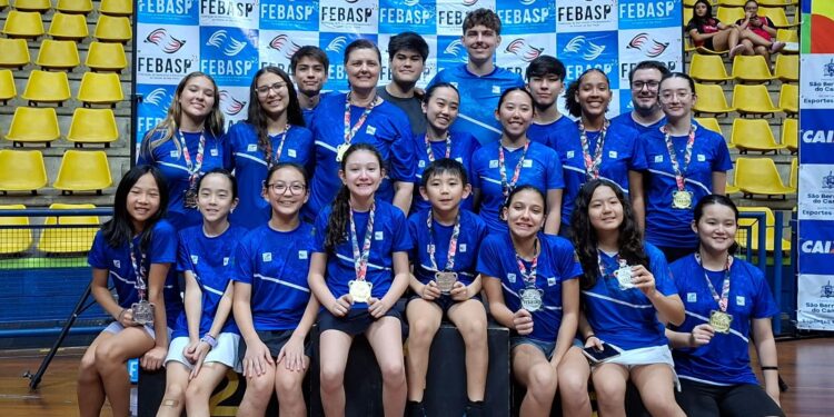 São Caetano brilha na 1ª Etapa Estadual de Badminton, realizada em SBC, e conquista 26 medalhas
