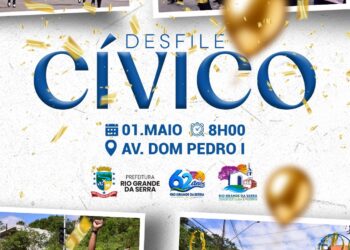 Rio Grande da Serra realiza Desfile Cívico em comemoração aos 62 anos da cidade