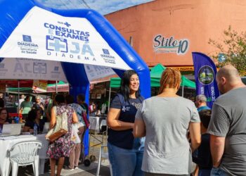 Moradores podem consultar agendamento e ter informações de exames em feiras livres de Diadema