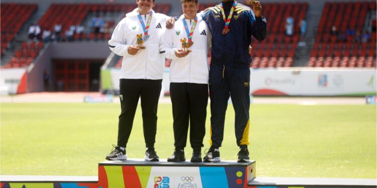 Atleta de SBC, Pyetro Enrico é ouro no arremesso de peso nos Jogos Sul-Americanos da Juventude