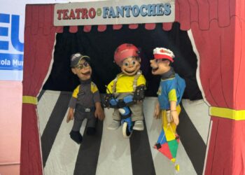 Teatro de fantoches leva educação para o trânsito a alunos da rede municipal em Ribeirão Pires