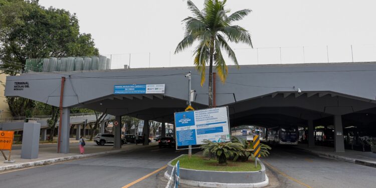 Obras no Terminal Nicolau Delic, em SCS,  avançam com melhorias estruturais e 4 frentes de trabalho