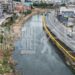 Para construir ponte junto ao Ribeirão dos Meninos, BRT-ABC faz obras de desassoreamento