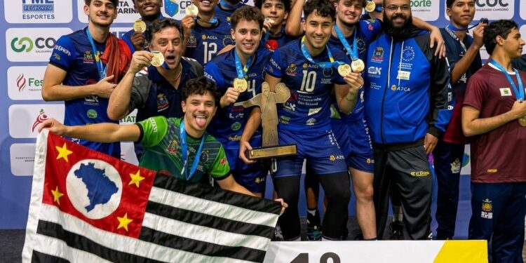 Vôlei Mauá Sub-18 conquista título brasileiro escolar