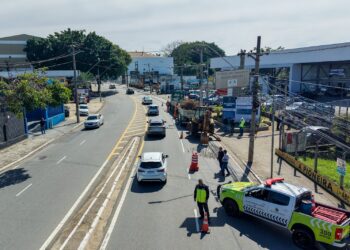 São Caetano inicia recapeamento do trecho de mão única da Avenida Goiás