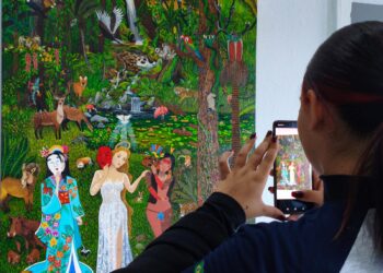 Ribeirão Pires promove visita guiada na Pinacoteca para alunos da ETEC de Rio Grande da Serra