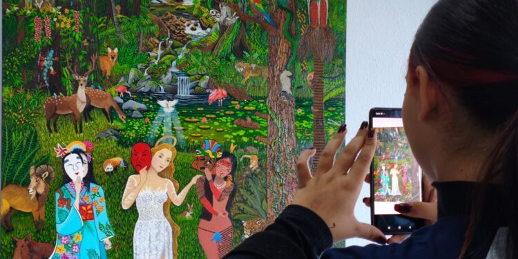 Ribeirão Pires promove visita guiada na Pinacoteca para alunos da ETEC de Rio Grande da Serra