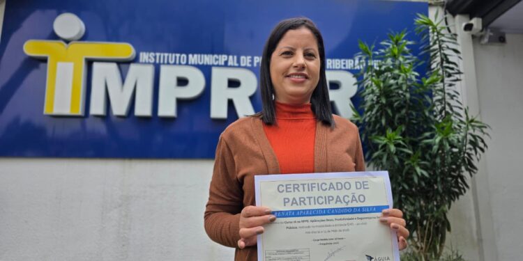 Servidora do IMPRERP conclui capacitação sobre Inteligência Artificial aplicada à gestão pública