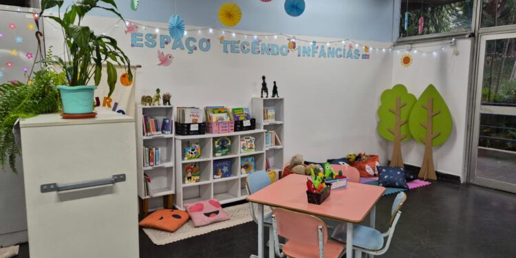 Biblioteca Central inaugura espaço dedicado à primeira infância