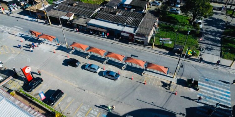 Pontos de apoio para motoristas de aplicativo recebem cobertura na região central de Ribeirão Pires