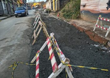Ribeirão Pires conclui reparos estruturais na Rua Pedro Mozelli