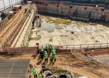 São Caetano recebe comissão do banco financiador das obras do Drenar