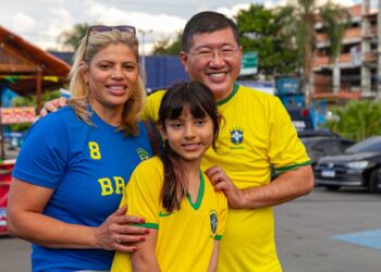Diadema se veste de verde e amarelo no Arraiá do Rua da Gente