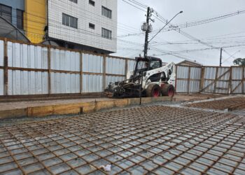 Obras da Vila do Doce, em RP, iniciam fresagem da galeria para preparação da nova pavimentação