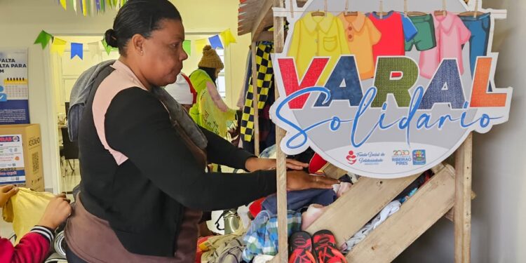 Varal Solidário segue até sexta-feira na USF Jardim Serrano