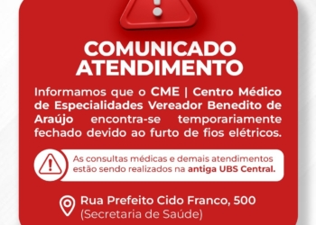 RGS transfere temporariamente atendimentos do Centro Médico e de Especialidades