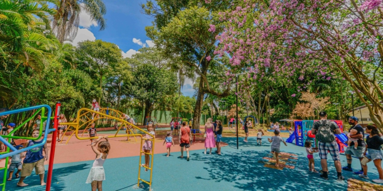 Ventos fortes fecham parques municipais em São Bernardo