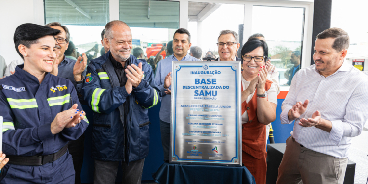 São Caetano inaugura primeira base descentralizada e digitaliza operação do SAMU