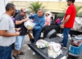 Famílias recebem cestas com alimentos arrecadados na 38ª Quermesse de Mauá