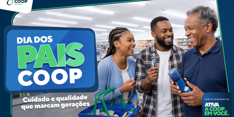 COOP faz ação promocional para o Dia dos Pais