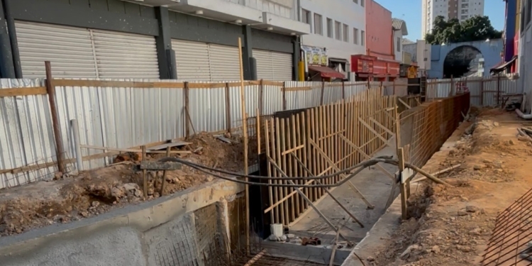Obras subterrâneas do Drenar ligam Terminal de São Caetano e Rua 24 horas