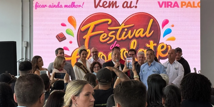 Festival do Chocolate inicia edição com megaestrutura