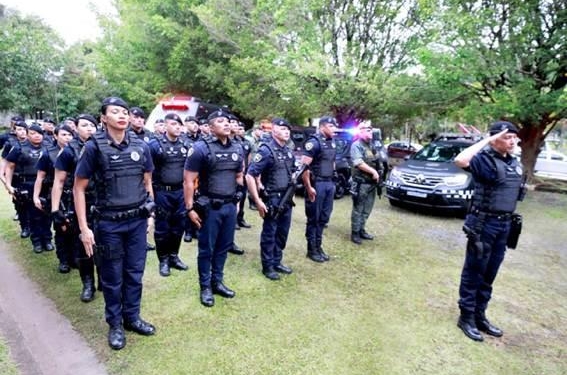 Novos guardas de Diadema realizam último treinamento antes da formatura