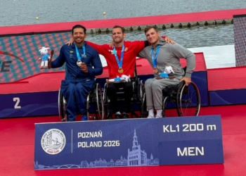 Atleta de São Bernardo conquista medalha de prata no Mundial de Paracanoagem