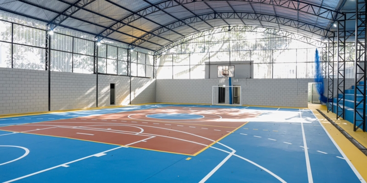 São Caetano inaugura quadra poliesportiva revitalizada da EMEF Padre Luiz Capra