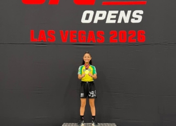 Rebeca Bem-Te-Vi conquista ouro e bronze em competição internacional de jiu-jítsu, em Las Vegas, nos EUA