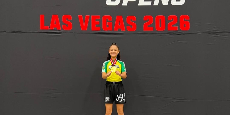 Rebeca Bem-Te-Vi conquista ouro e bronze em competição internacional de jiu-jítsu, em Las Vegas, nos EUA