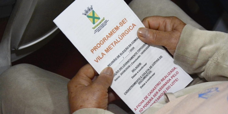 Santo André inicia regularização fundiária que beneficiará 804 famílias em dois núcleos habitacionais