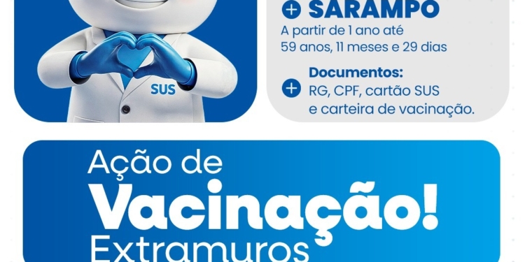 Rio Grande da Serra leva vacinação contra o sarampo e a gripe para estação da CPTM