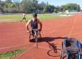 Atleta paralímpico de corrida de cadeira de SCS disputará a Maratona de Shangai em dezembro