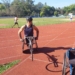 Atleta paralímpico de corrida de cadeira de SCS disputará a Maratona de Shangai em dezembro