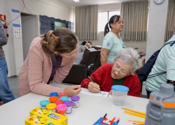 São Caetano realiza ações de acolhimento em Instituição de Longa Permanência para Idosos