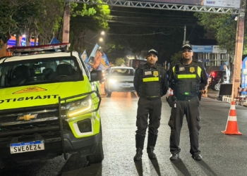 Agentes da Sec. de Mobilidade Urbana de SCS salvam a vida de criança engasgada após convulsão