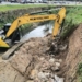 RP constrói muro de contenção na av. Pref. Valdírio Prisco para prevenir erosão às margens do rio