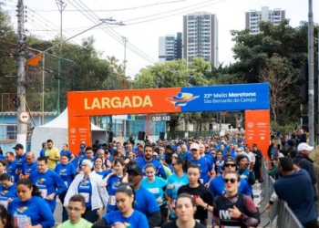 Meia Maratona de São Bernardo reúne mais de 10 mil corredores para celebrar os 473 anos da cidade